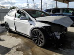 2022 Tesla Model X  White vin: 7SAXCBE64NF333361