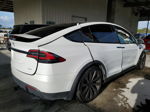 2022 Tesla Model X  White vin: 7SAXCBE64NF333361