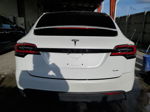 2022 Tesla Model X  White vin: 7SAXCBE64NF333361