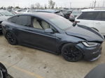 2022 Tesla Model X  Gray vin: 7SAXCBE64NF362200