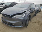 2022 Tesla Model X  Gray vin: 7SAXCBE64NF362200