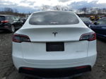 2022 Tesla Model Y  White vin: 7SAYGAEE0NF465785