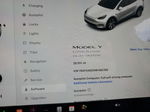 2022 Tesla Model Y  White vin: 7SAYGAEE0NF465785