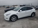 2022 Tesla Model Y  White vin: 7SAYGAEE2NF487464