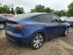 2022 Tesla Model Y  Blue vin: 7SAYGAEE5NF324758