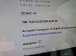 2022 Tesla Model Y  Blue vin: 7SAYGAEE5NF324758