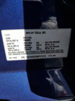 2022 Tesla Model Y  Blue vin: 7SAYGAEE6NF311212