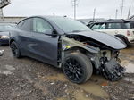 2022 Tesla Model Y  Gray vin: 7SAYGAEE6NF419233