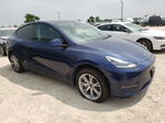 2022 Tesla Model Y  Blue vin: 7SAYGDEE0NA003919