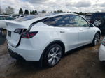 2022 Tesla Model Y  White vin: 7SAYGDEE0NF320103