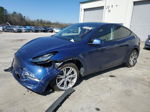 2022 Tesla Model Y  Blue vin: 7SAYGDEE0NF356650