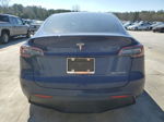 2022 Tesla Model Y  Blue vin: 7SAYGDEE0NF356650