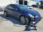 2022 Tesla Model Y  Blue vin: 7SAYGDEE0NF356650