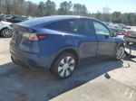 2022 Tesla Model Y  Blue vin: 7SAYGDEE0NF356650