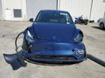 2022 Tesla Model Y  Blue vin: 7SAYGDEE0NF356650