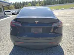 2022 Tesla Model Y  Black vin: 7SAYGDEE1NA007459