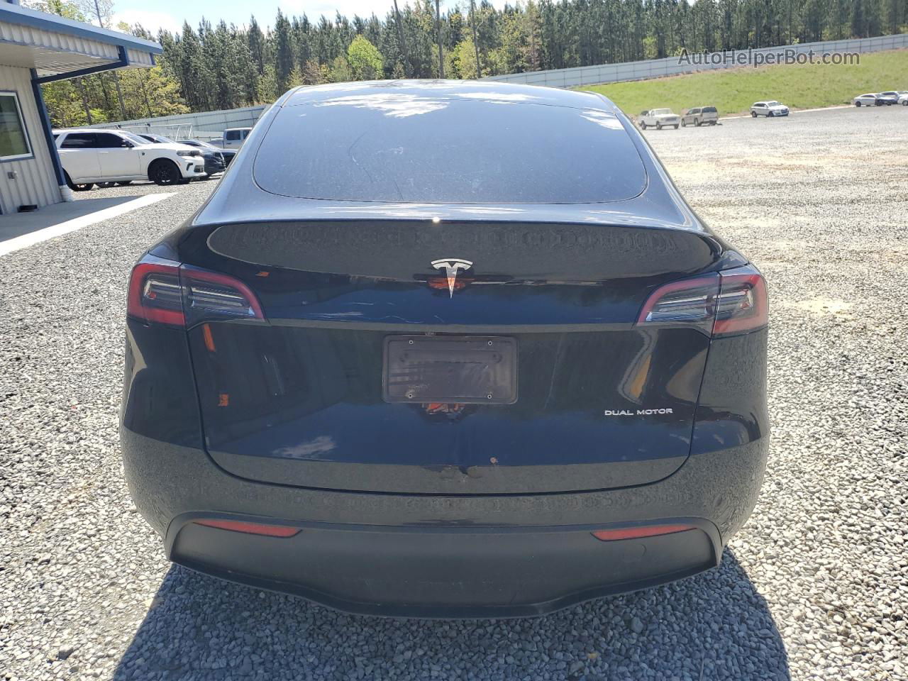 2022 Tesla Model Y  Black vin: 7SAYGDEE1NA007459