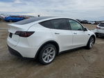 2022 Tesla Model Y  White vin: 7SAYGDEE1NF339288