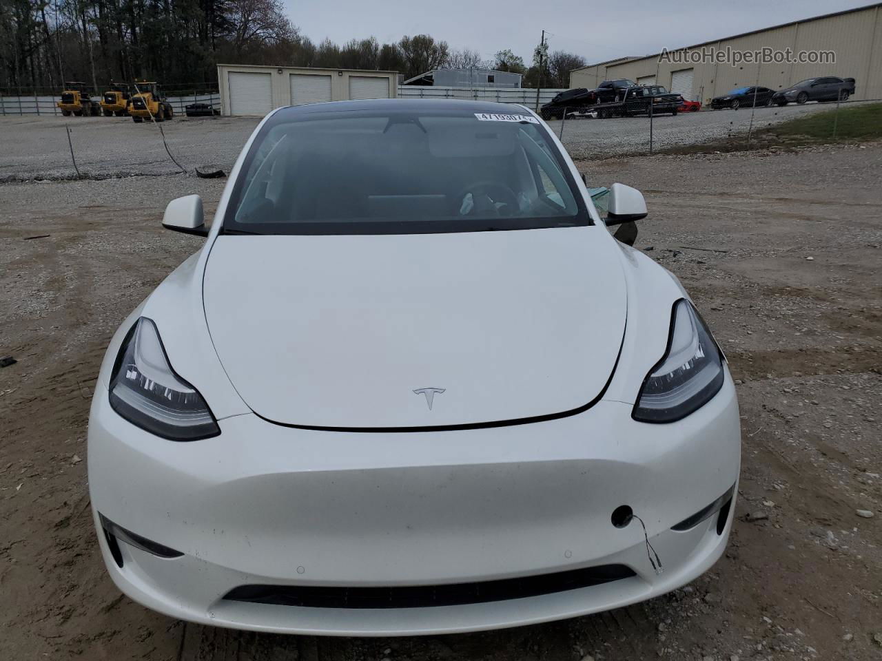 2022 Tesla Model Y  Белый vin: 7SAYGDEE1NF339288