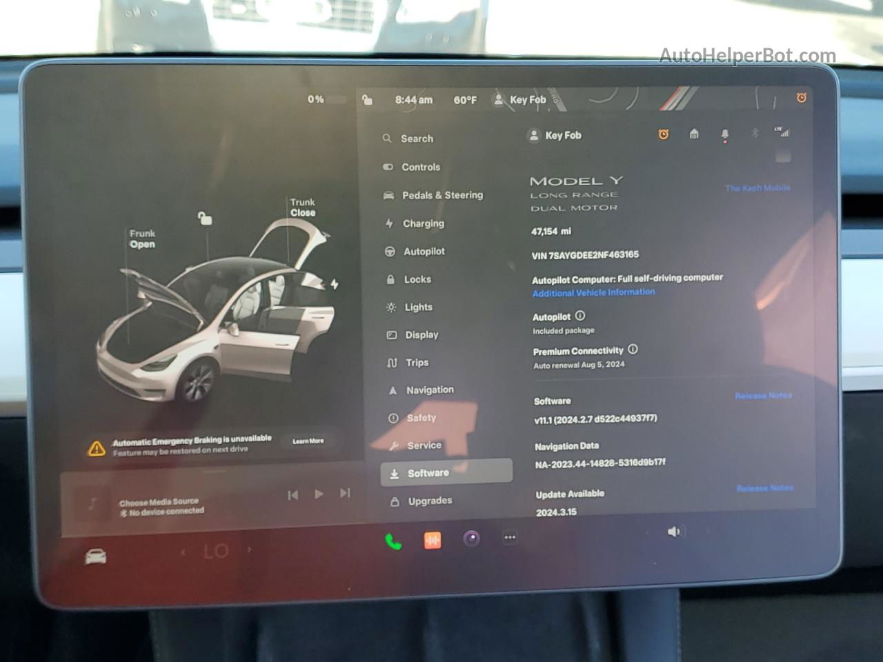 2022 Tesla Model Y  Черный vin: 7SAYGDEE2NF463165