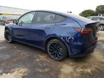 2022 Tesla Model Y  Синий vin: 7SAYGDEE2NF496232