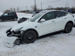 2022 Tesla Model Y  White vin: 7SAYGDEE2NF534817