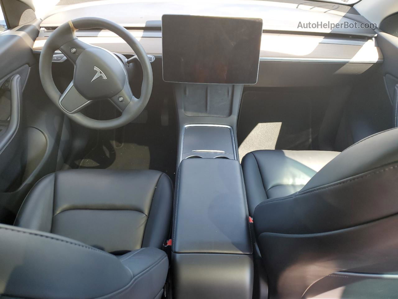 2022 Tesla Model Y  Blue vin: 7SAYGDEE3NF321083