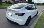 2022 Tesla Model Y  White vin: 7SAYGDEE4NF443435