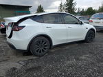 2022 Tesla Model Y  White vin: 7SAYGDEE4NF544880