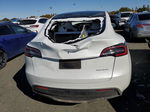 2022 Tesla Model Y  White vin: 7SAYGDEE4NF554888