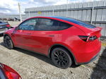 2022 Tesla Model Y  Красный vin: 7SAYGDEE6NF386719