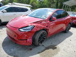 2022 Tesla Model Y  Red vin: 7SAYGDEE6NF412414