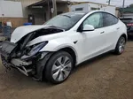 2022 Tesla Model Y  White vin: 7SAYGDEE7NF421865