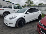 2022 Tesla Model Y  White vin: 7SAYGDEE8NA017244