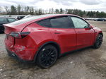 2022 Tesla Model Y  Red vin: 7SAYGDEE8NF393977