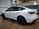 2022 Tesla Model Y  White vin: 7SAYGDEE8NF480004