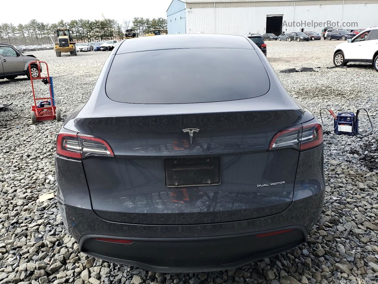 2022 Tesla Model Y  Серый vin: 7SAYGDEE9NA009136