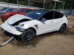 2022 Tesla Model Y  White vin: 7SAYGDEE9NF308290