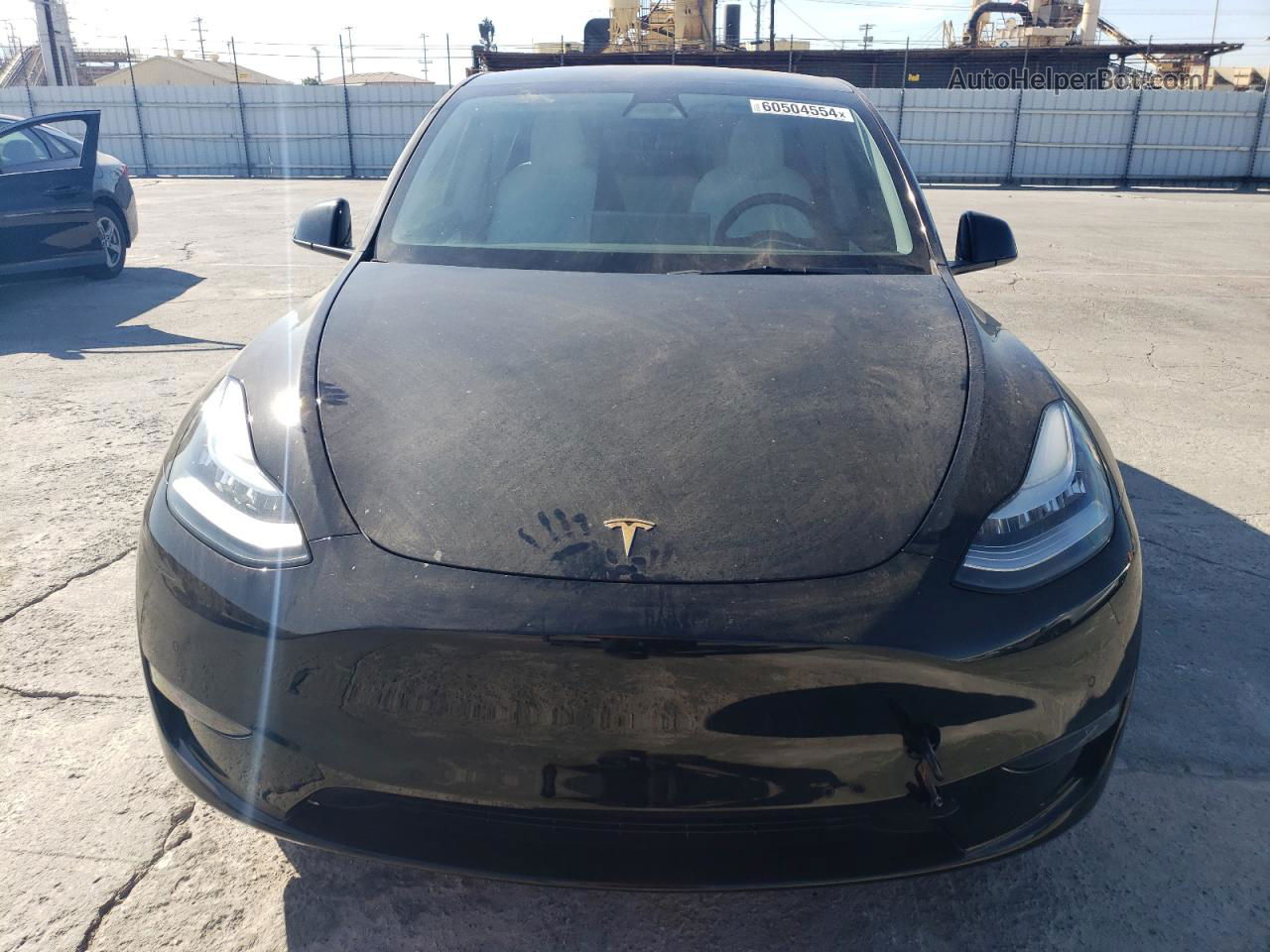 2022 Tesla Model Y  Black vin: 7SAYGDEE9NF327163