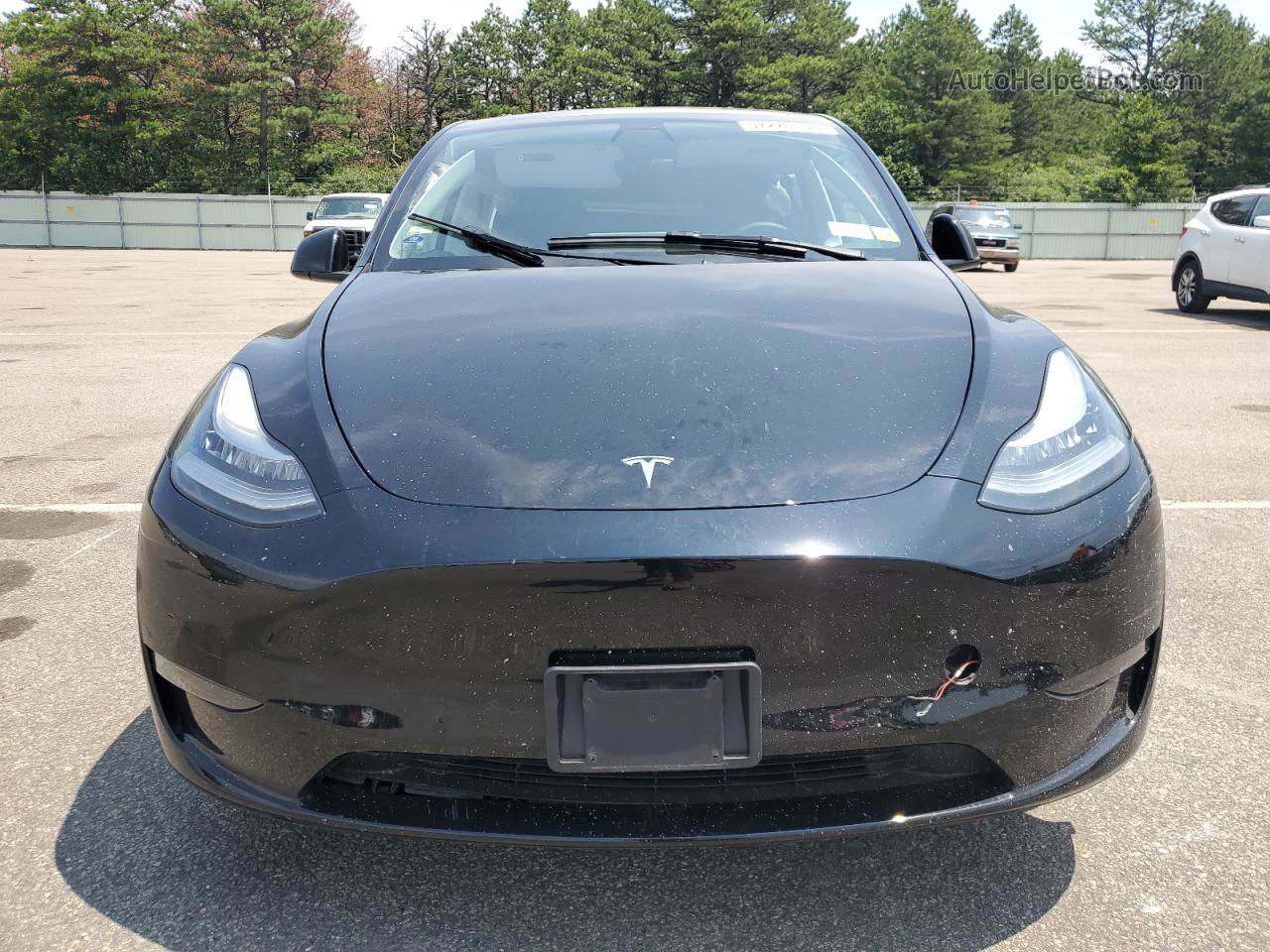 2022 Tesla Model Y  Black vin: 7SAYGDEE9NF461428