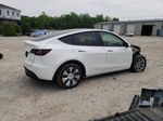 2022 Tesla Model Y  White vin: 7SAYGDEEXNA010442