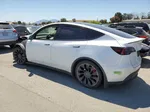 2022 Tesla Model Y  White vin: 7SAYGDEF0NF391133