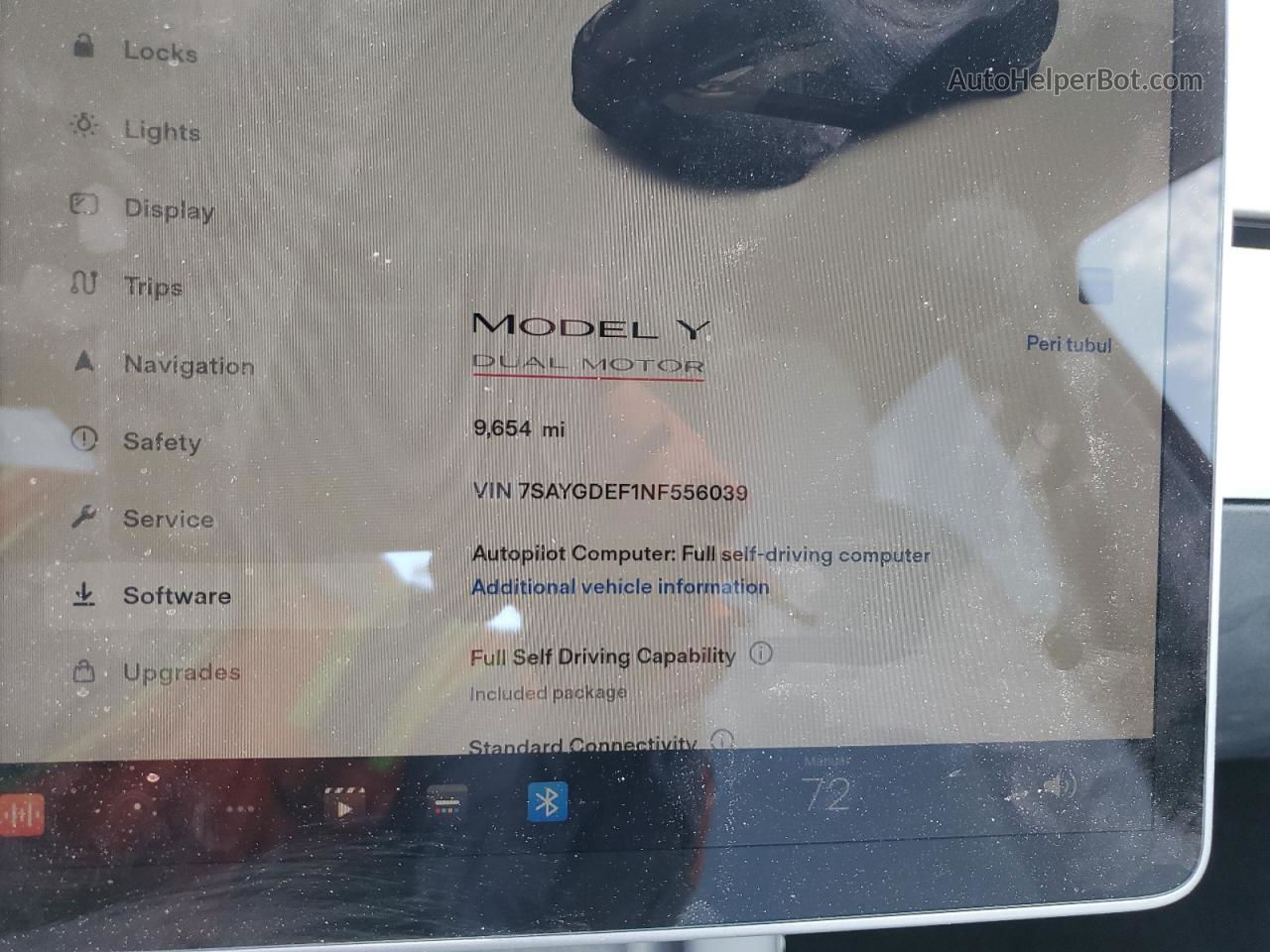 2022 Tesla Model Y  Black vin: 7SAYGDEF1NF556039