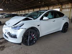 2022 Tesla Model Y  White vin: 7SAYGDEF2NF405520