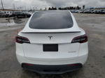 2022 Tesla Model Y White vin: 7SAYGDEF2NF532011