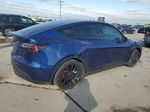 2022 Tesla Model Y  Blue vin: 7SAYGDEF3NF415683