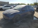 2022 Tesla Model Y  Blue vin: 7SAYGDEF3NF415683