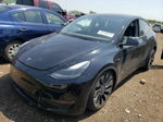 2022 Tesla Model Y  Black vin: 7SAYGDEF3NF524273