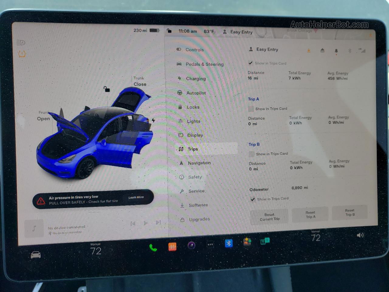 2022 Tesla Model Y  Black vin: 7SAYGDEF3NF524273