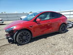 2022 Tesla Model Y  Red vin: 7SAYGDEF3NF530168